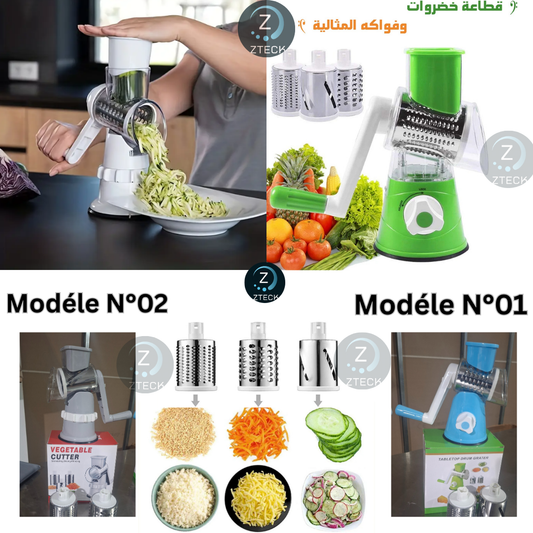 قطّاعة الخضار اليدوية 4 في 1