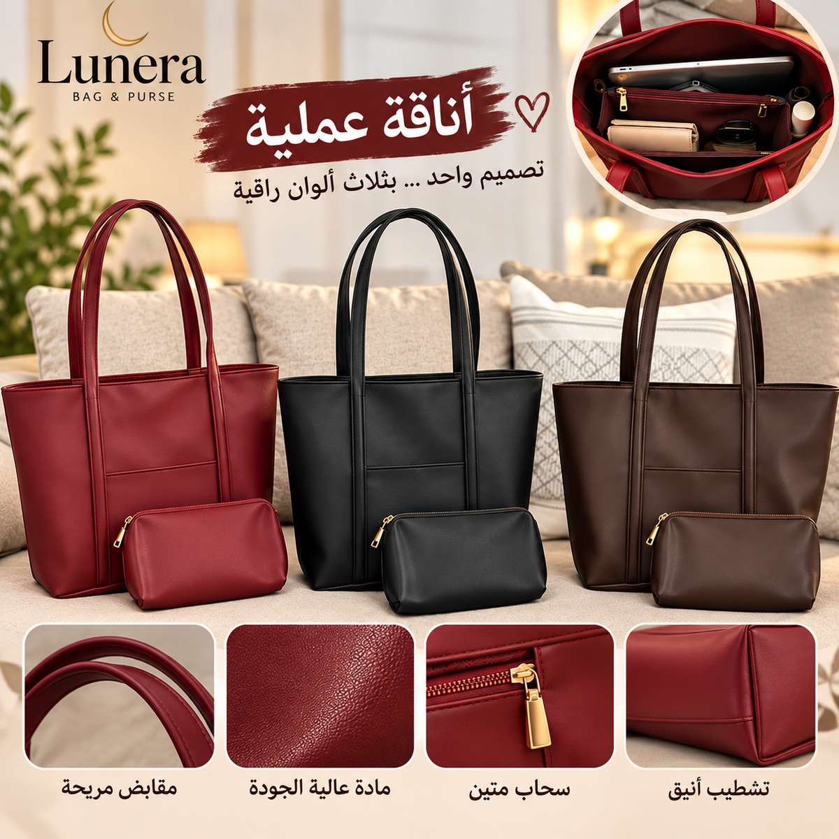 LUNERA BAG & PURSE